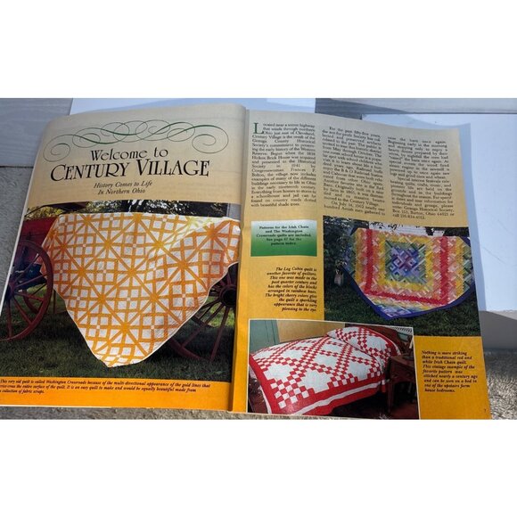 Quilt Almanac 1997 Magazine With Patterns & Quilting Ideas - Picture 5 of 10